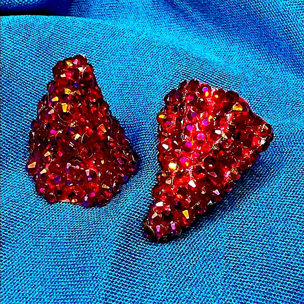 Bejeweled Crystal Pavé Devil Horns